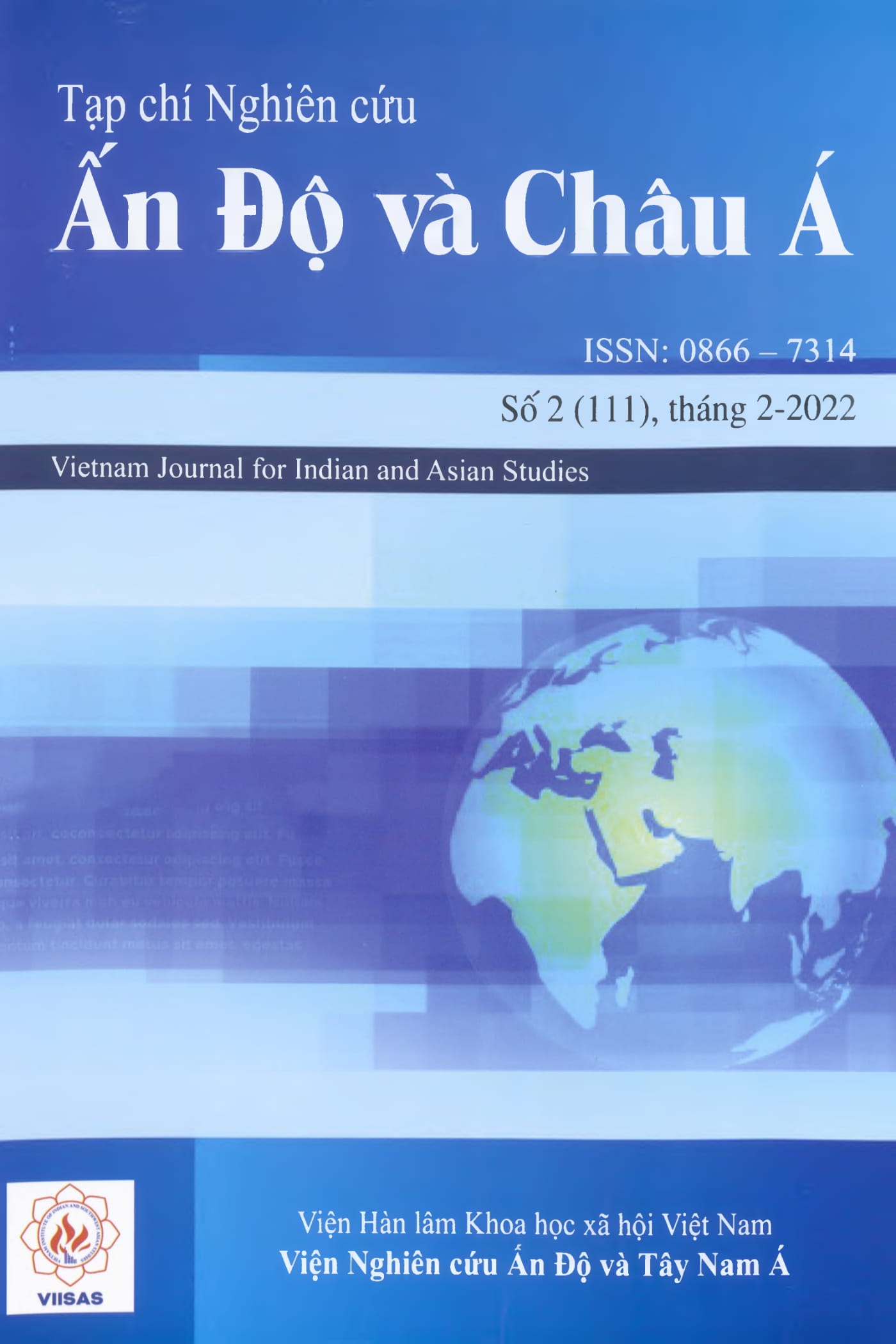 Tạp chí Nghiên cứu Ấn Độ và Châu Á, số 2 năm 2022