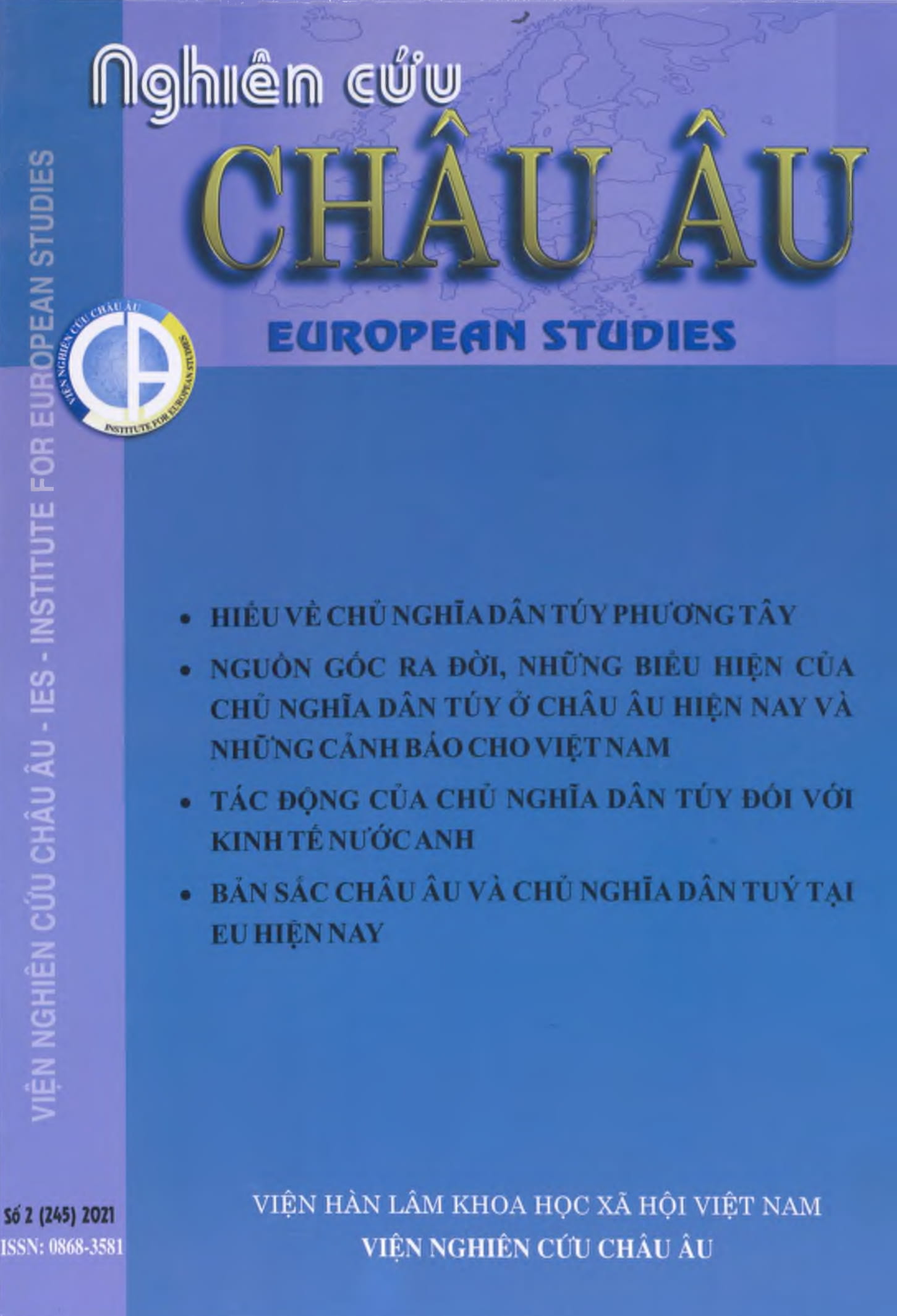 Tạp chí Nghiên cứu Châu Âu, số 2 năm 2021