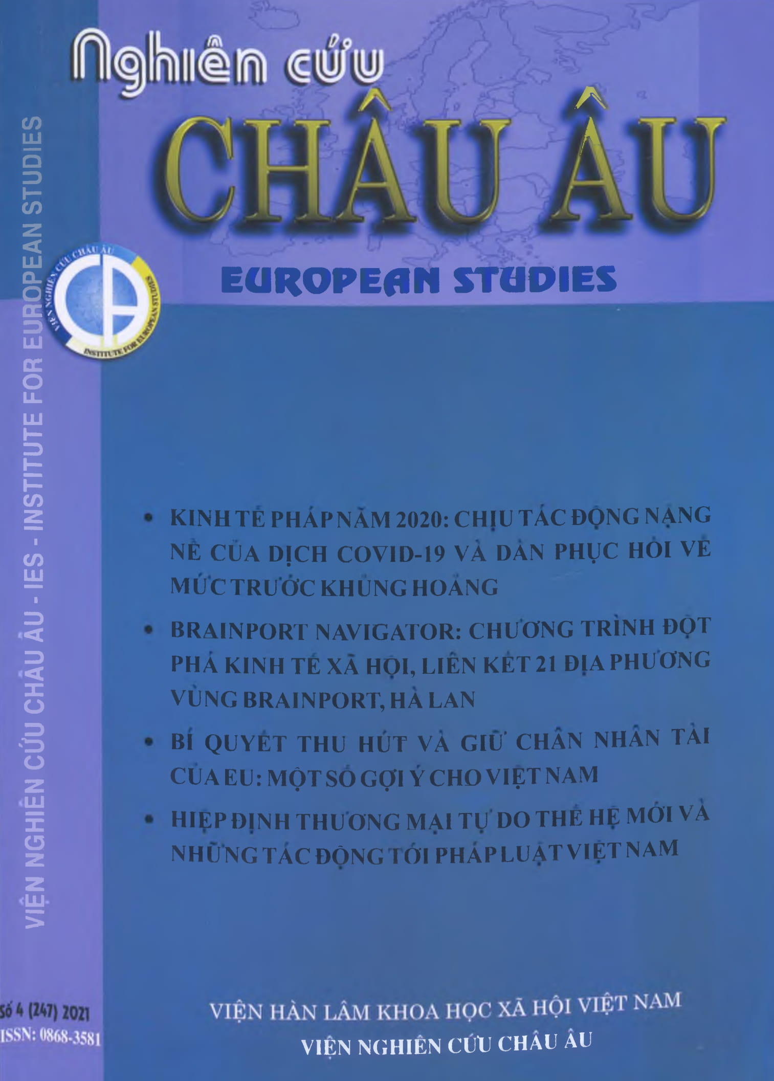 Tạp chí Nghiên cứu Châu Âu, số 4 năm 2021