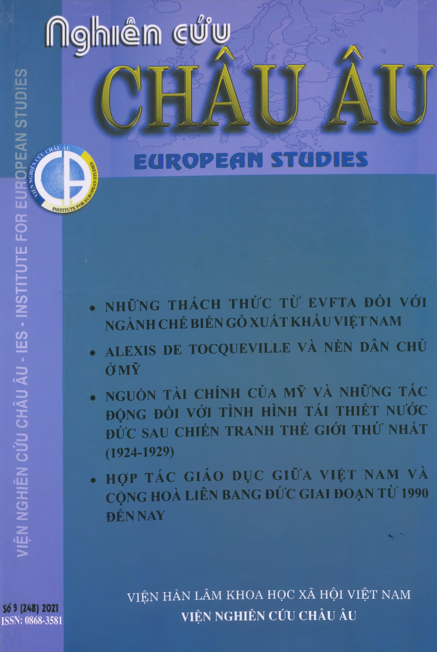 Tạp chí Nghiên cứu Châu Âu, số 5 năm 2021