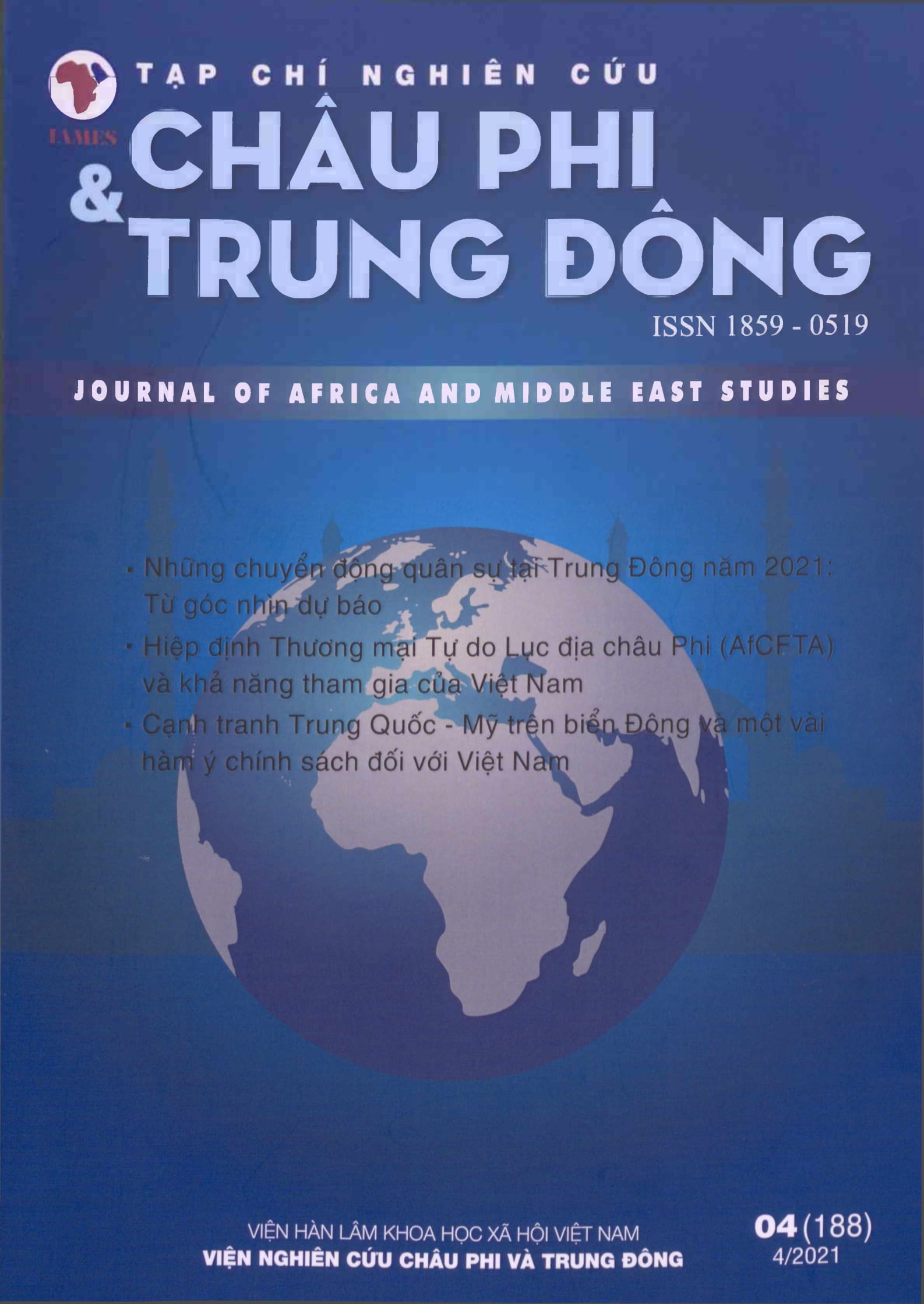 Tạp chí Nghiên cứu Châu Phi và Trung Đông, số 4 năm 2021