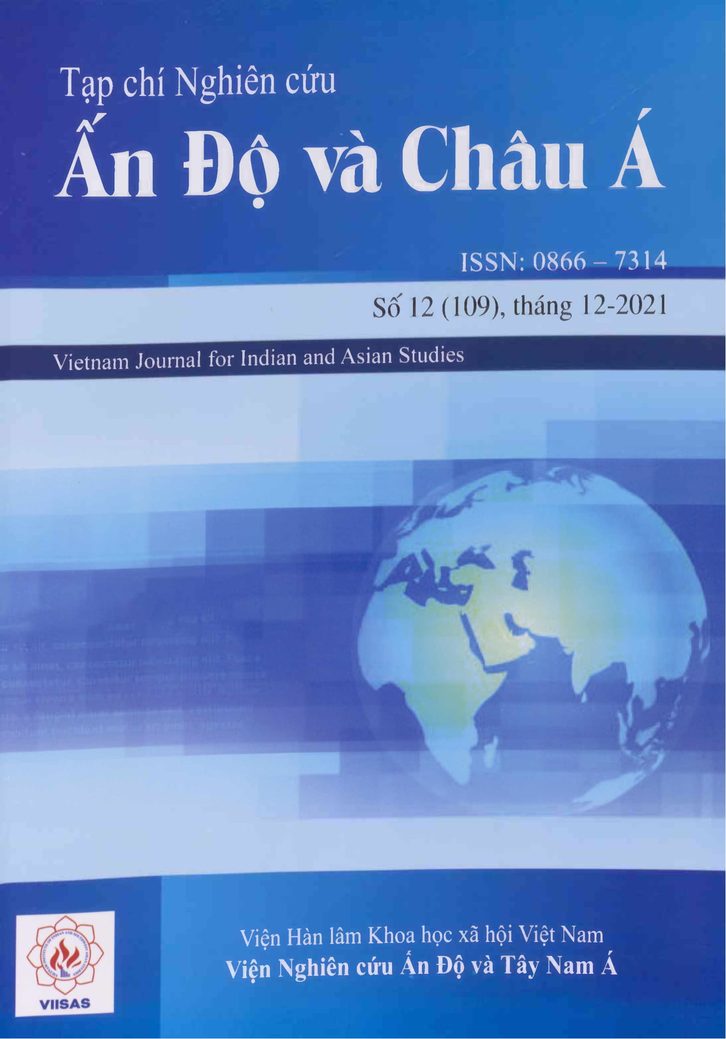 Tạp chí Nghiên cứu Ấn Độ và Châu Á, số 12 năm 2021