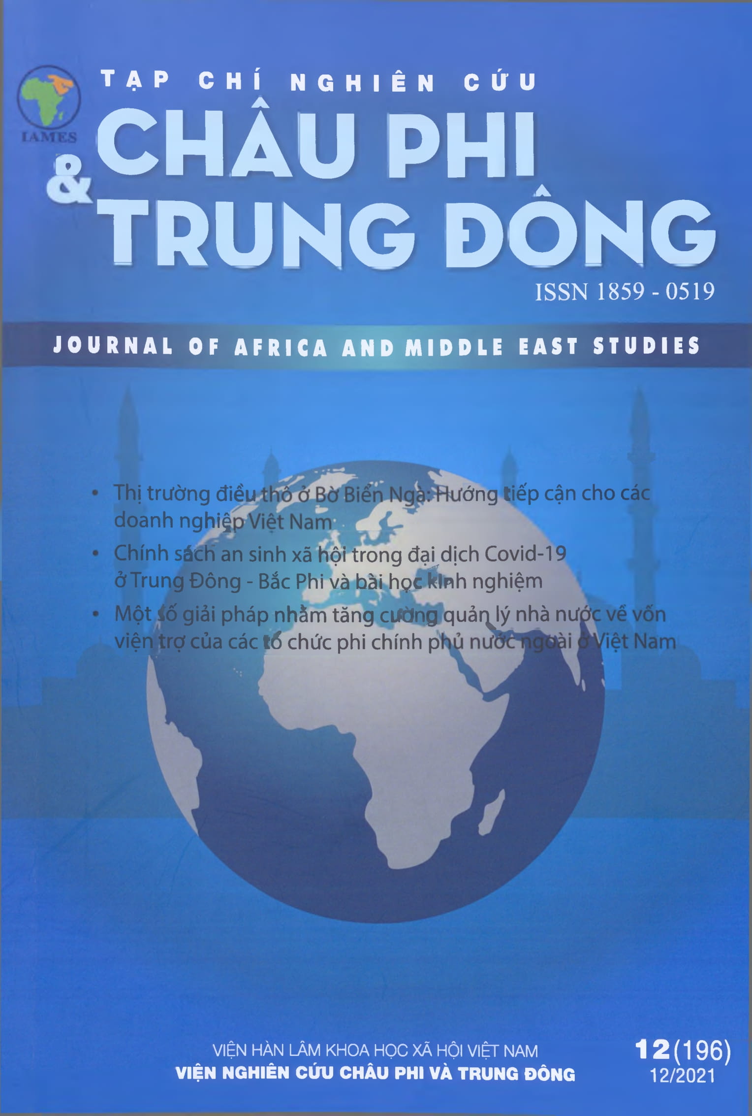 Tạp chí Nghiên cứu Châu Phi và Trung Đông, số 12 năm 2021