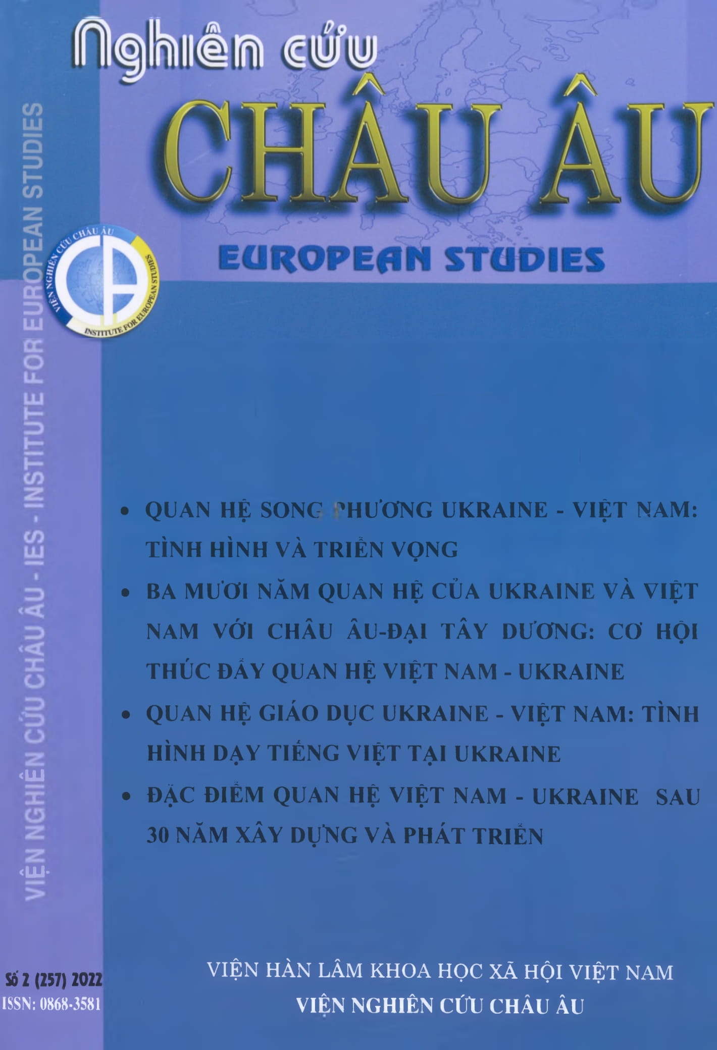 Tạp chí Nghiên cứu Châu Âu, số 2 năm 2022