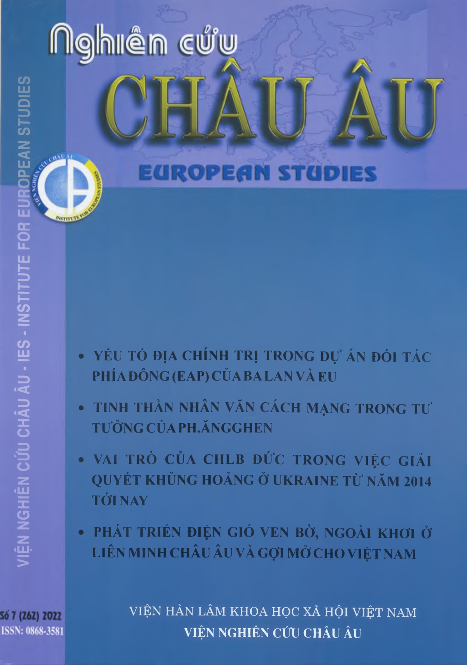 Tạp chí Nghiên cứu Châu Âu, số 7 năm 2022