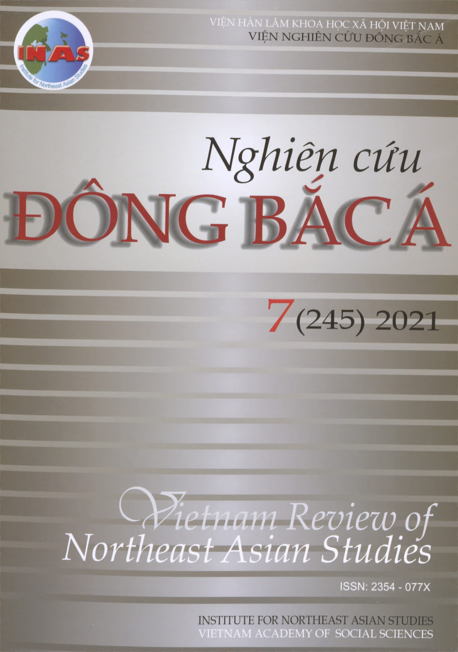 Tạp chí Nghiên cứu Đông Bắc Á, số 7 năm 2021