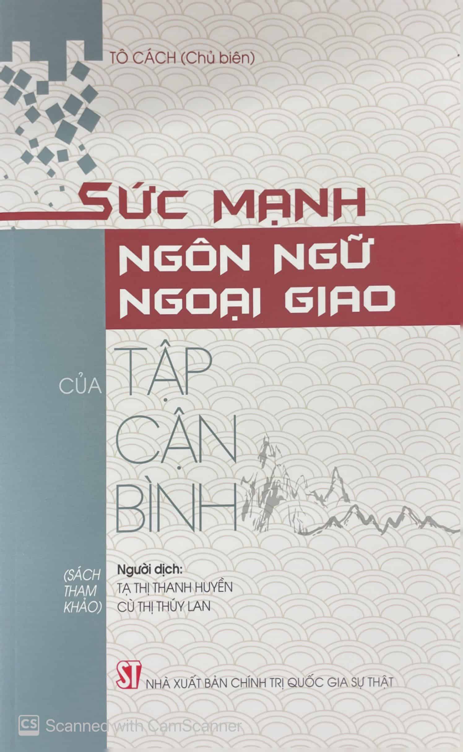 Sức mạnh ngôn ngữ ngoại giao của Tập Cận Bình