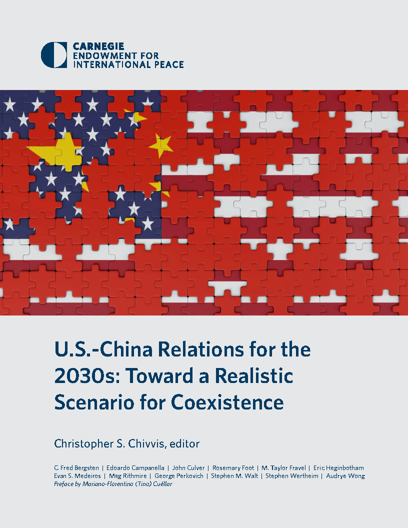 US-China Relations for the 2030s: Toward a Realistic Scenario for Coexistence 