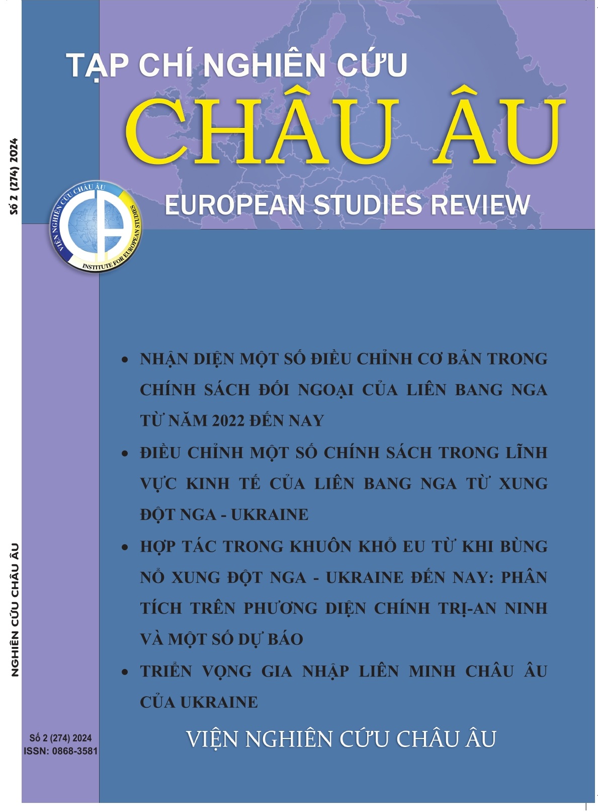 Tạp chí Nghiên cứu Châu Âu, số 2 năm 2024