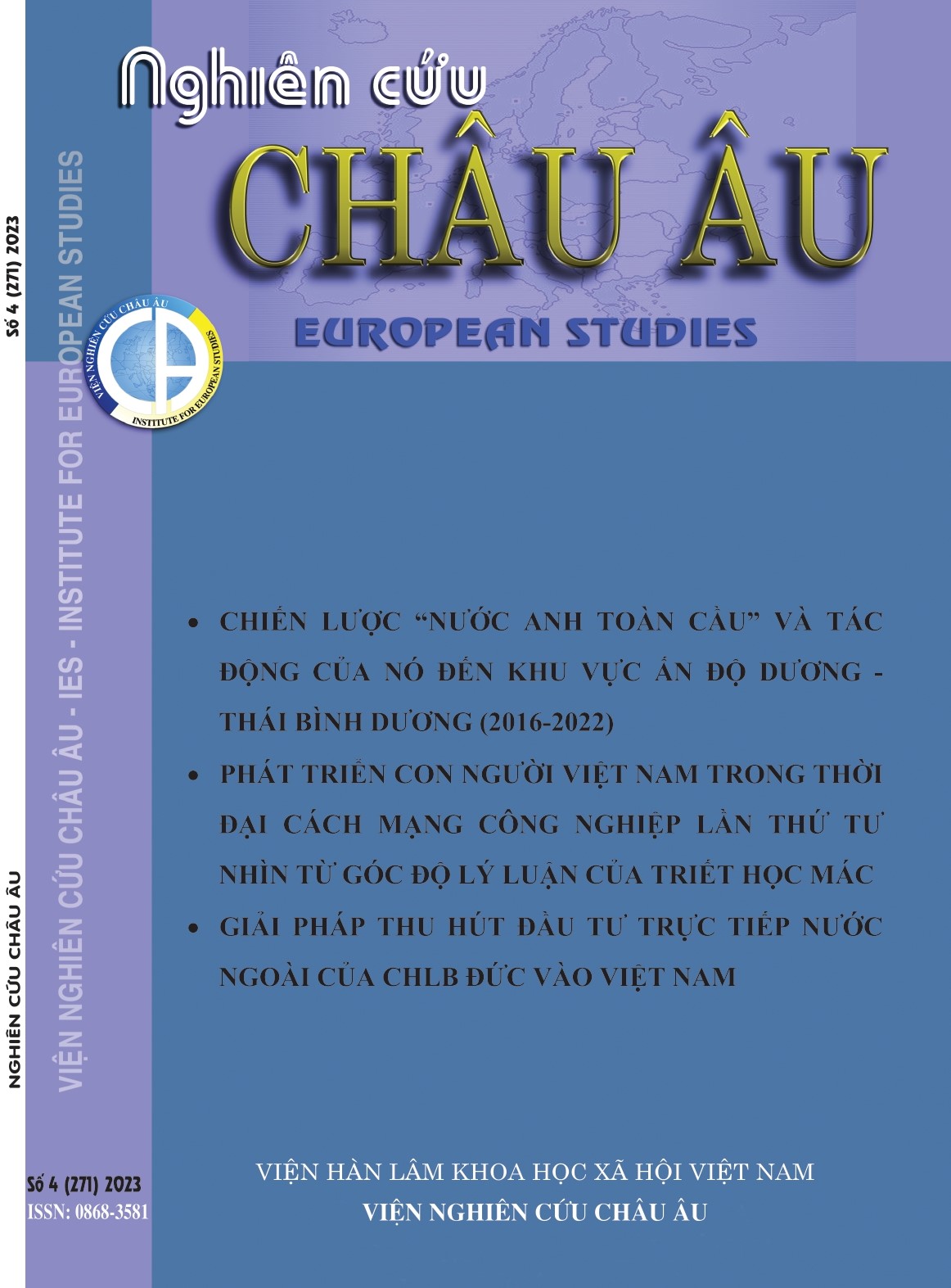 Tạp chí Nghiên cứu Châu Âu, số 4 năm 2023