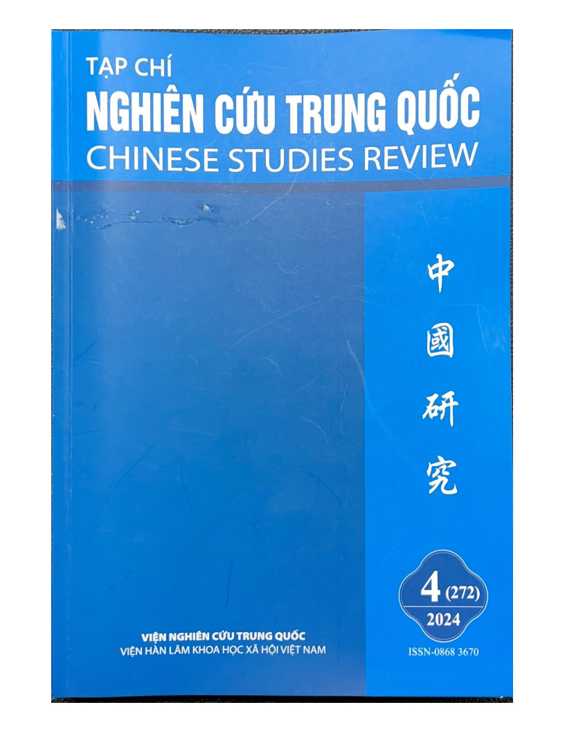 Tạp chí Nghiên cứu Trung Quốc, số 4 năm 2024