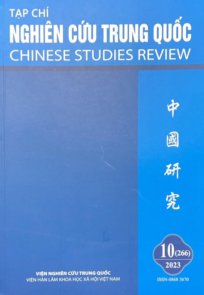 Tạp chí Nghiên cứu Trung Quốc, số 10 năm 2023