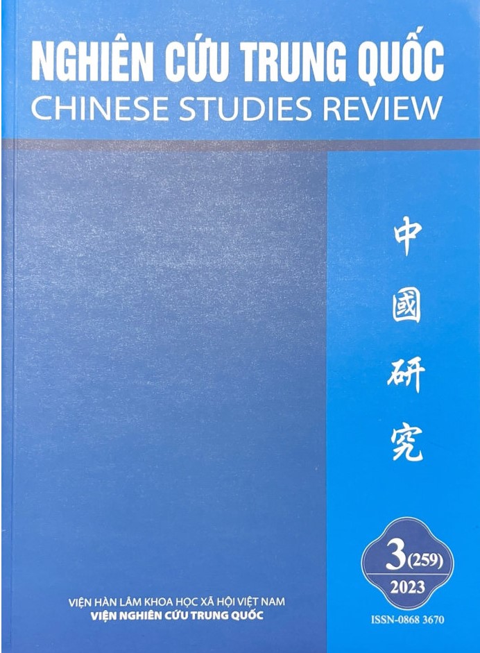Tạp chí Nghiên cứu Trung Quốc, số 3 năm 2023