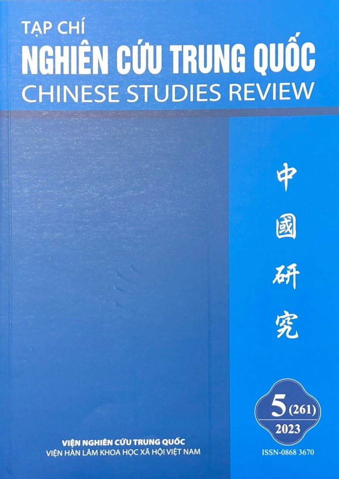 Tạp chí Nghiên cứu Trung Quốc, số 5 năm 2023