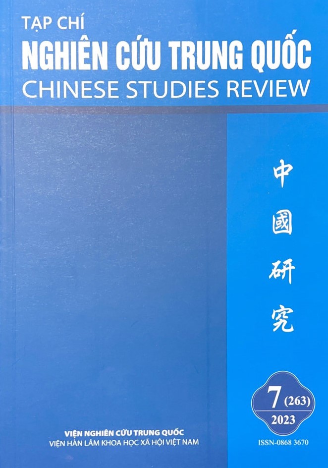 Tạp chí Nghiên cứu Trung Quốc, số 7 năm 2023