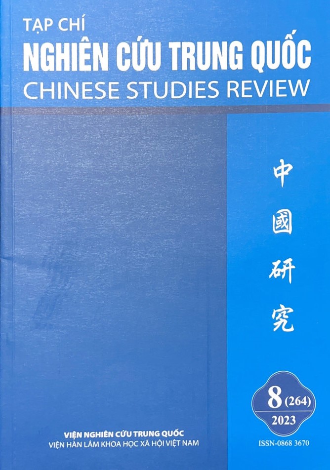 Tạp chí Nghiên cứu Trung Quốc, số 8 năm 2023