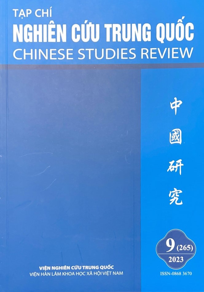 Tạp chí Nghiên cứu Trung Quốc, số 9 năm 2023