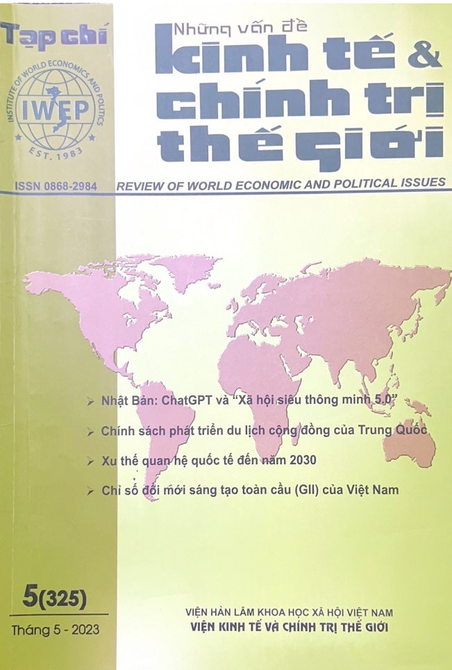 Tạp chí Những vấn đề Kinh tế & Chính trị Thế giới, số 5 năm 2023