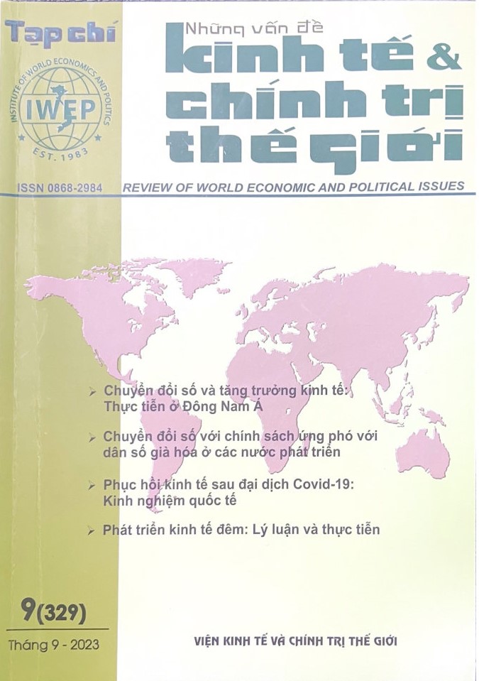Tạp chí Những vấn đề Kinh tế & Chính trị Thế giới, số 9 năm 2023